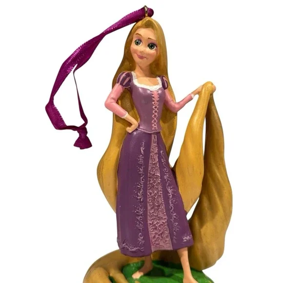 Disney Store Princess Tangled Rapunzel Sketchbook 5" Christmas Ornament - Picture 6 of 8